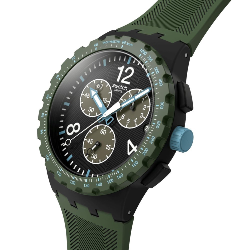Swatch - Olive Rush - Cronografo - Verde