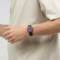 Swatch - Weaving Wonders - Quadrante Viola - Silicone