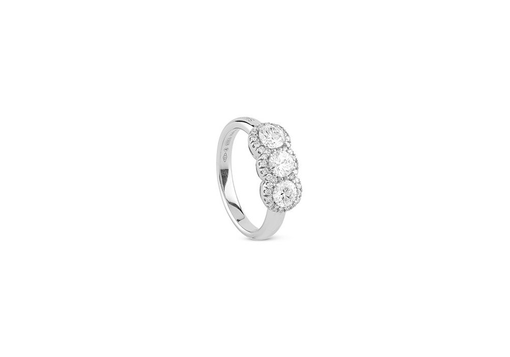 Salvini - Anello Classico - Oro Bianco - Diamante