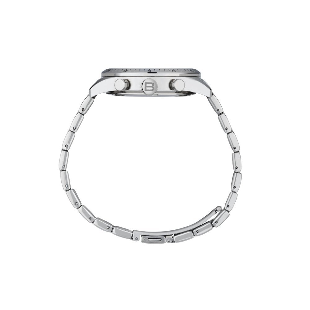 Breil Tribe - Chrono Gent 42 Mm - Acciaio - Blu