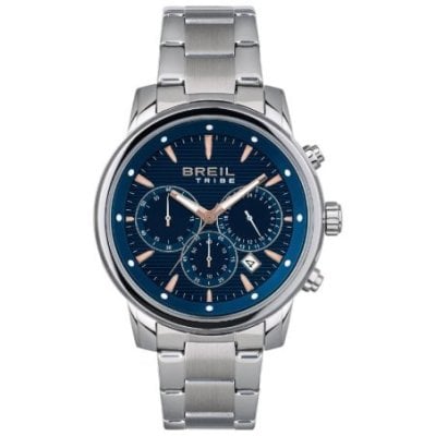 Breil Tribe - Chrono Gent - Acciaio - Blu