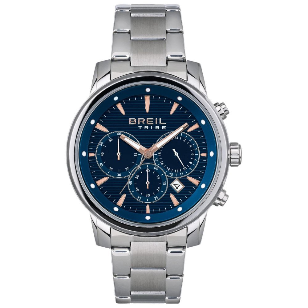 Breil Tribe - Chrono Gent - Acciaio - Blu