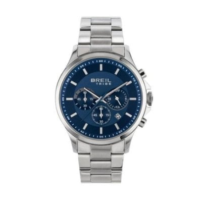 Breil Tribe - Chrono Gent - Orologio Sportivo Blu