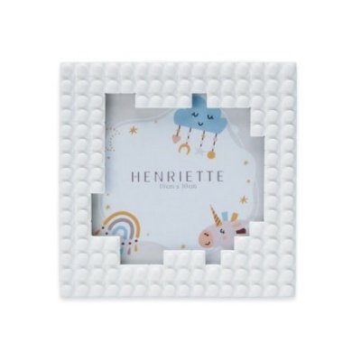 Henriette - Cornice Enfant - Resina - Bianco