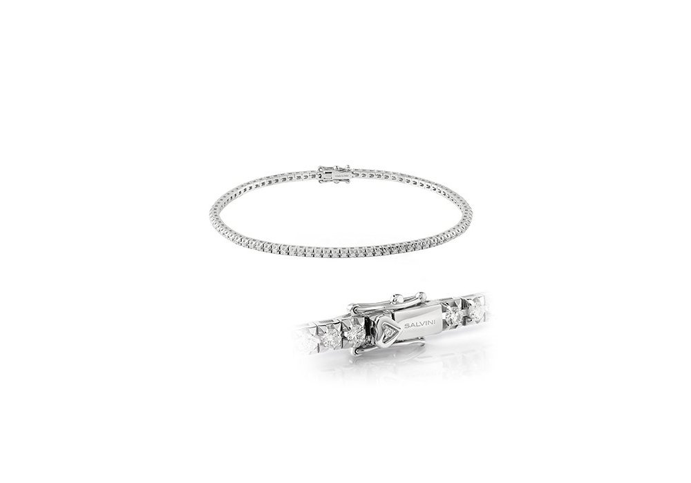 Salvini - Bracciale Battito - Oro Bianco - Diamante