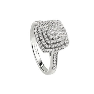 Salvini - Anello Bagliori - Oro Bianco - Diamante