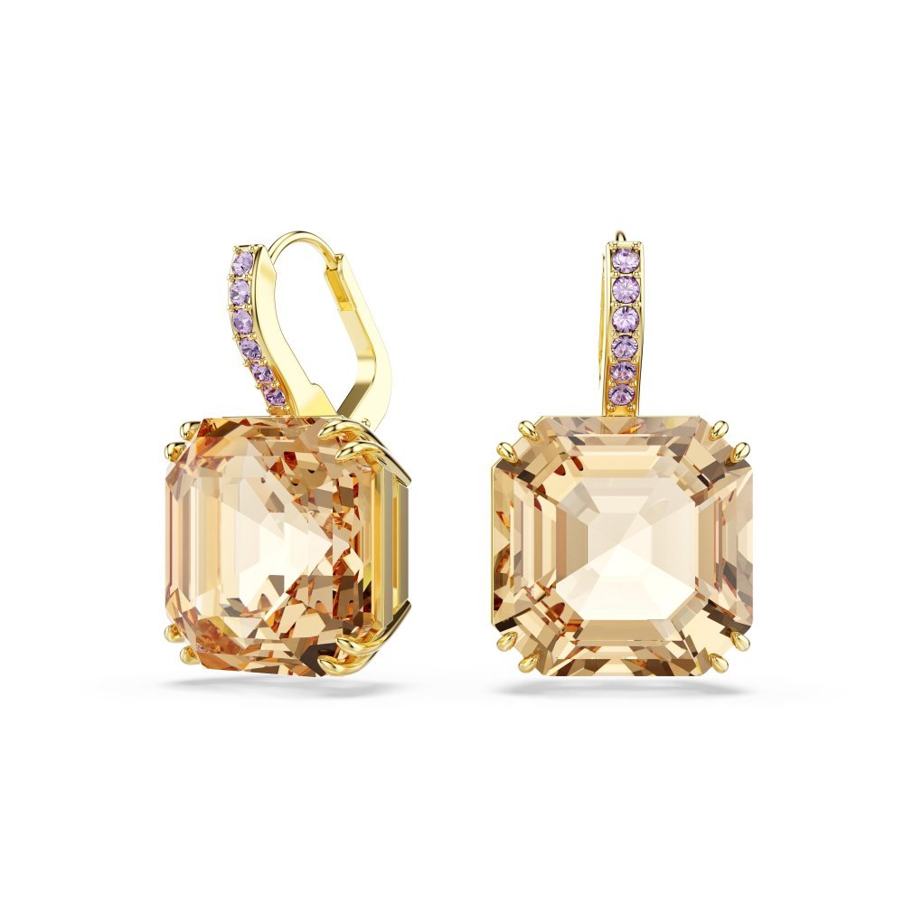 Swarovski - Orecchini Millenia - Cristalli - Oro