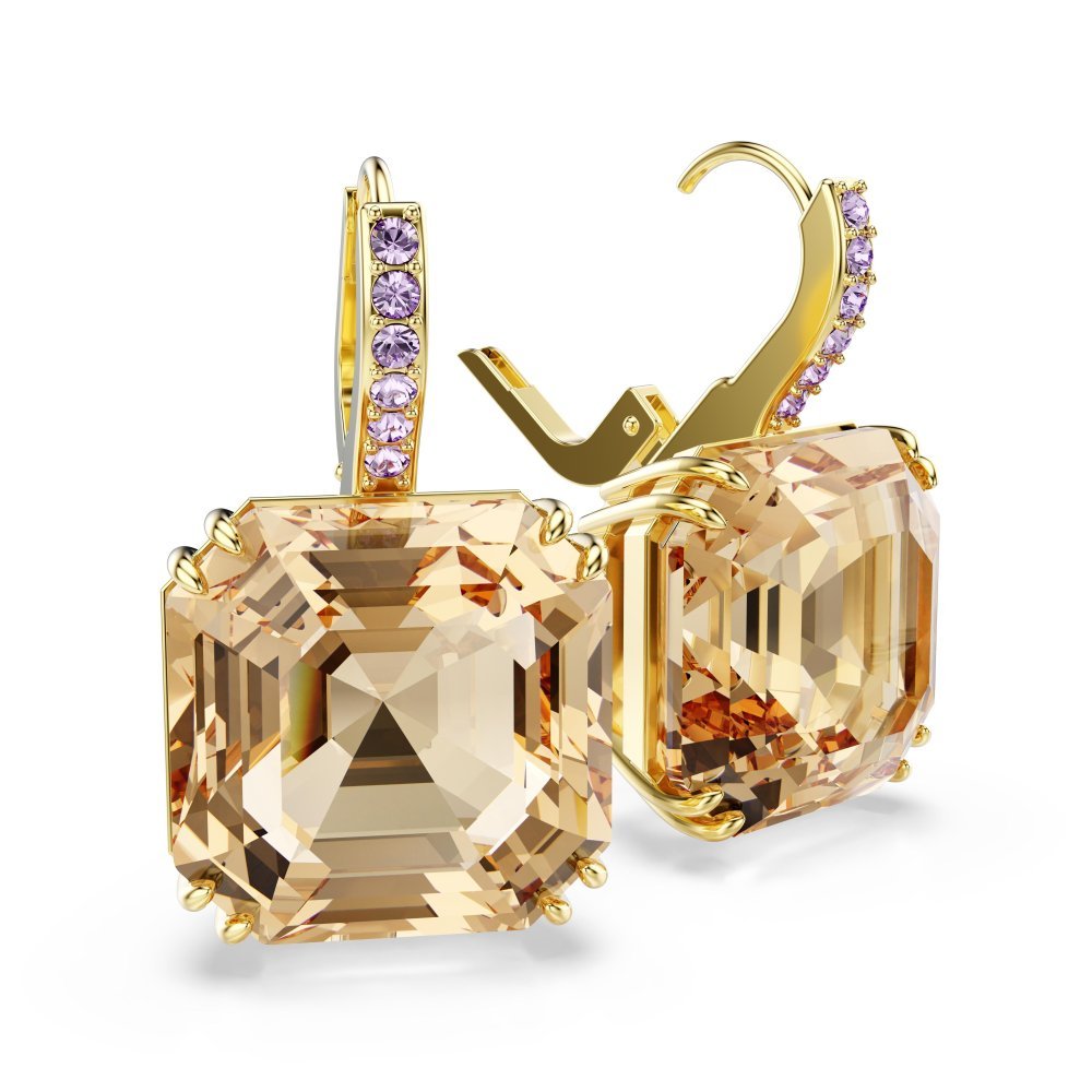 Swarovski - Orecchini Millenia - Cristalli - Oro