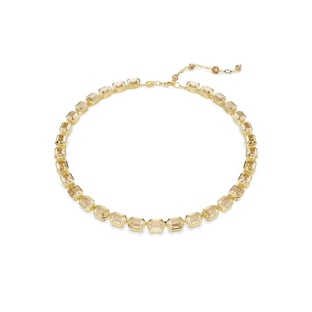 Swarovski - Collana Millenia - Cristalli - Giallo