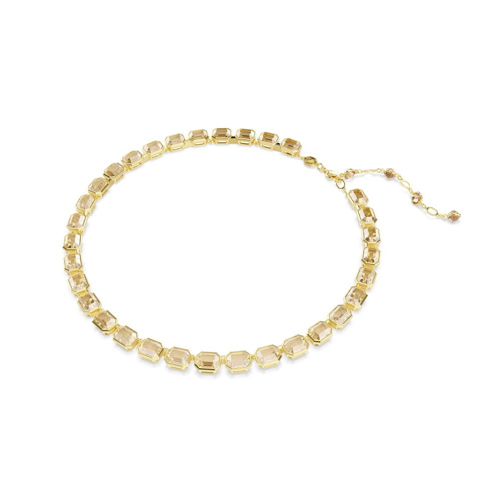 Swarovski - Collana Millenia - Cristalli - Giallo