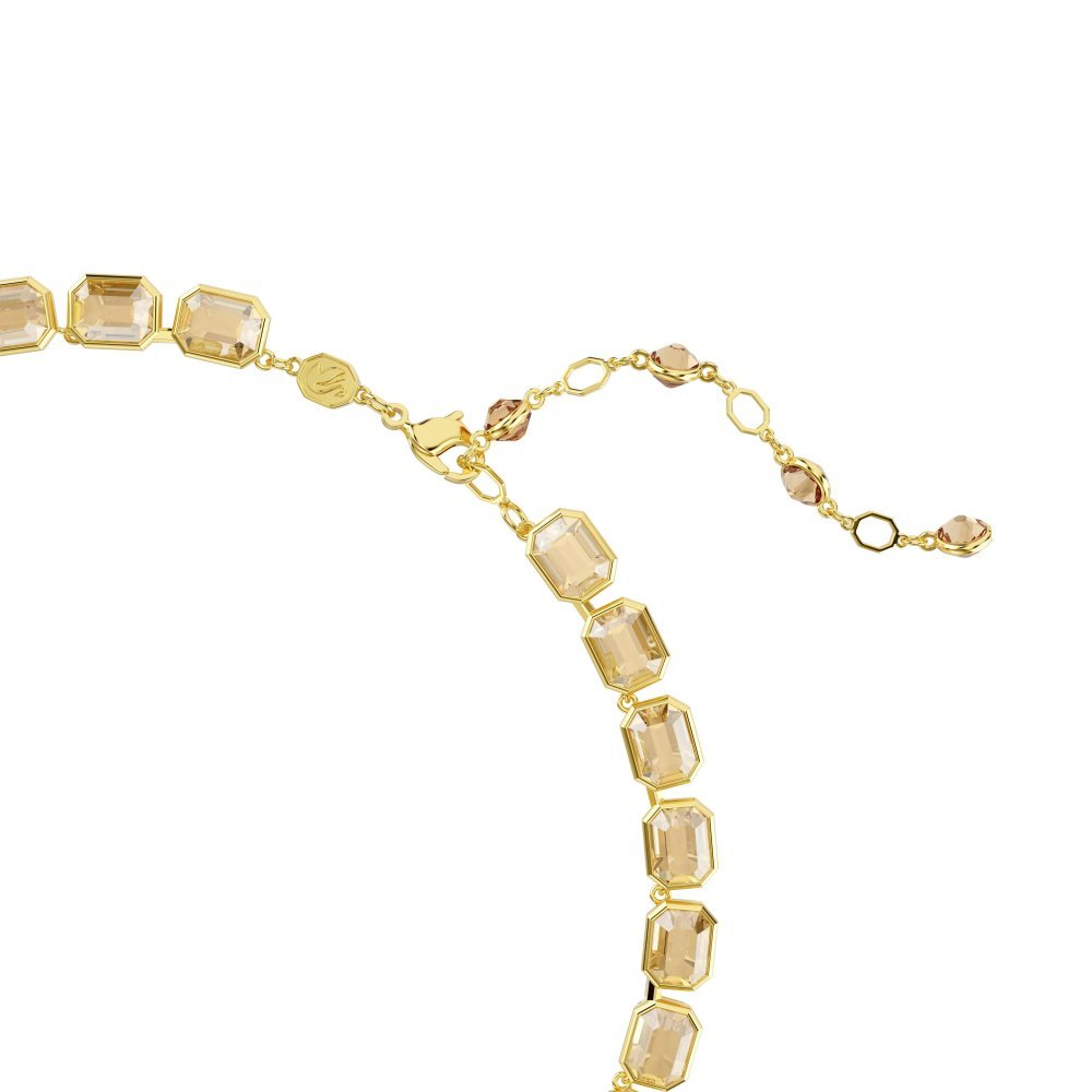 Swarovski - Collana Millenia - Cristalli - Giallo