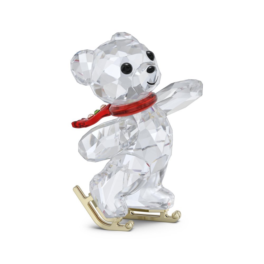 Swarovski - Orsetto Kris 130° Anniversario - Cristalli - Bianco