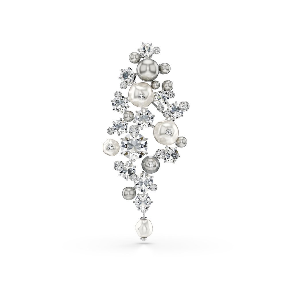 Swarovski - Spilla Constella - Cristalli - Rodio