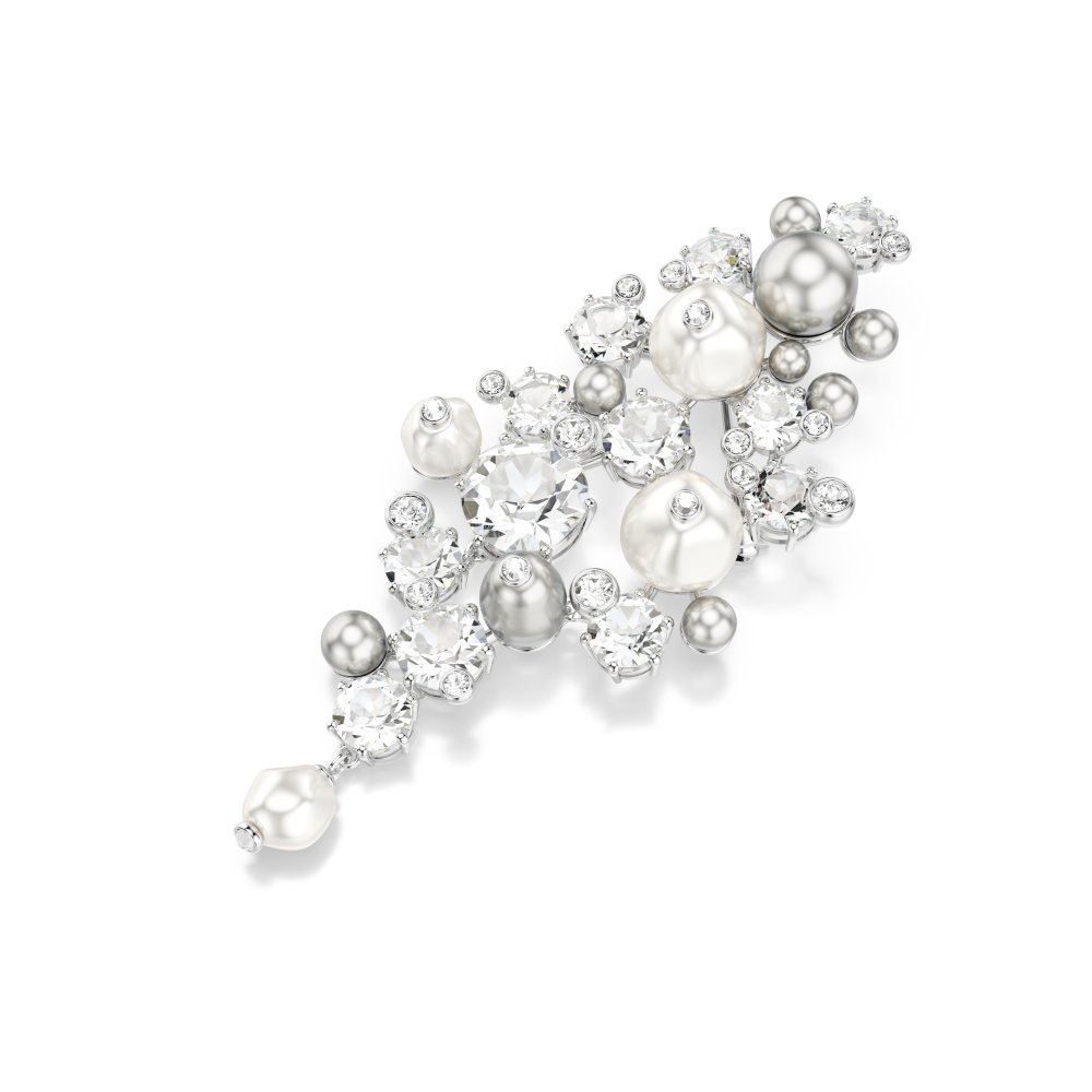 Swarovski - Spilla Constella - Cristalli - Rodio