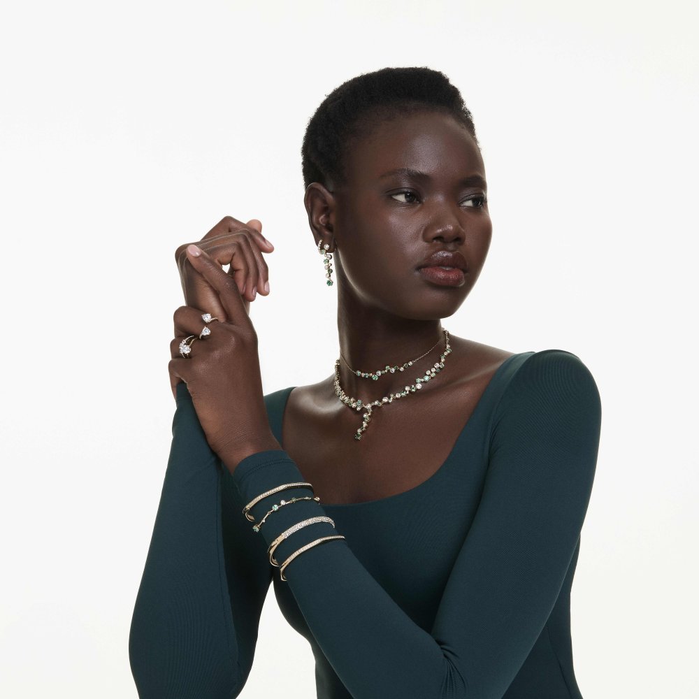 Swarovski - Collana A Y Constella - Verde - Cristalli