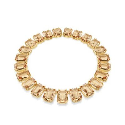 Swarovski - Collana Millenia - Cristalli - Oro