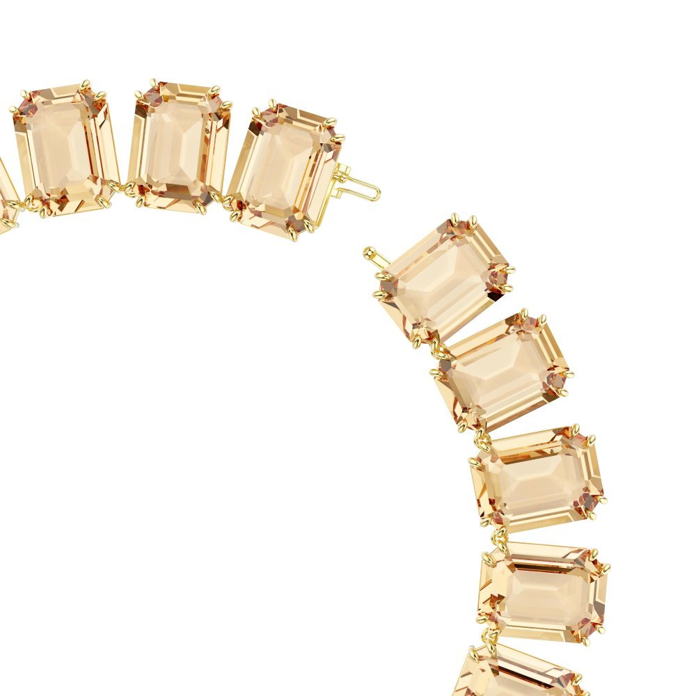 Swarovski - Collana Millenia - Cristalli - Oro