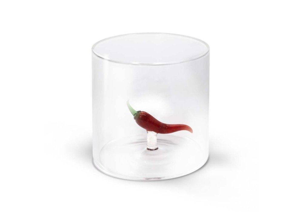 Wd Lifestyle - Bicchiere Peperoncino - Vetro Borosilicato