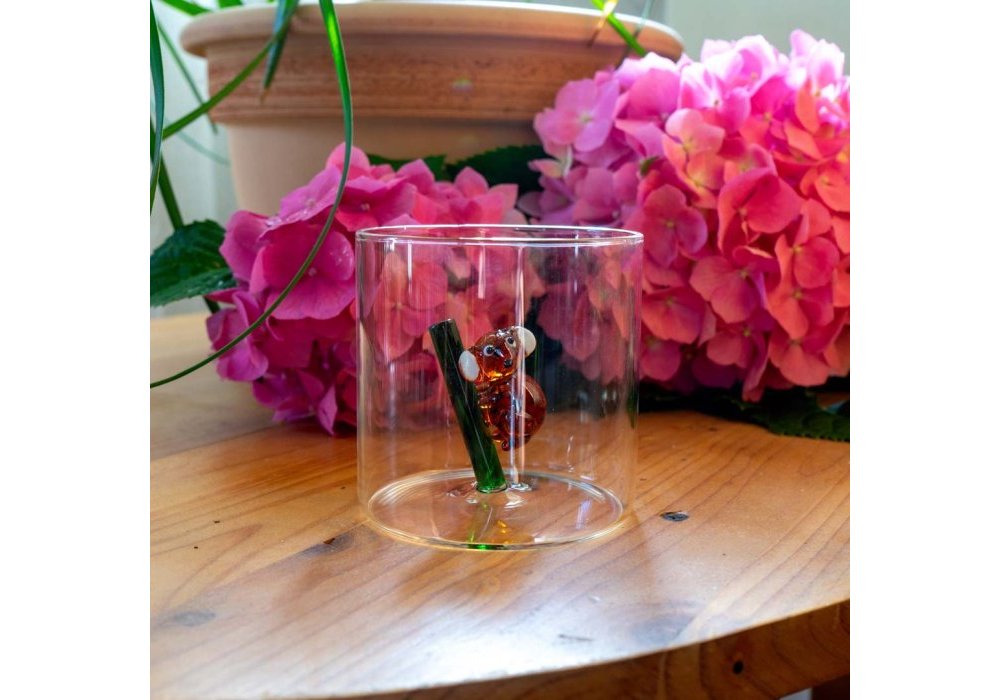Wd Lifestyle - Bicchiere Koala - Vetro Borosilicato