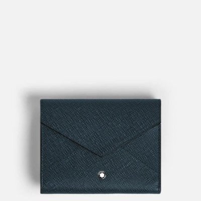 Montblanc - Portafoglio Trio - Pelle - Blu