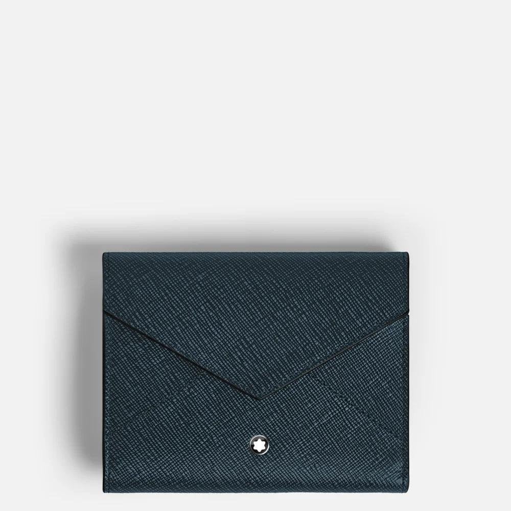 Montblanc - Portafoglio Trio - Pelle - Blu