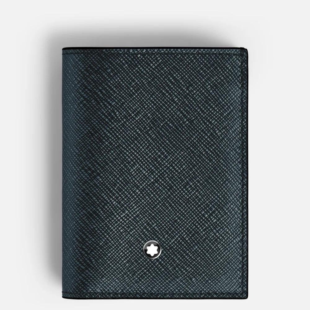 Montblanc - Portafoglio Mini - Pelle - Blu