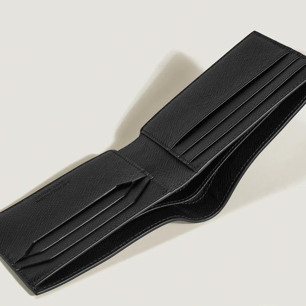Montblanc - Portafoglio Sartorial - Pelle - Blu/Nero