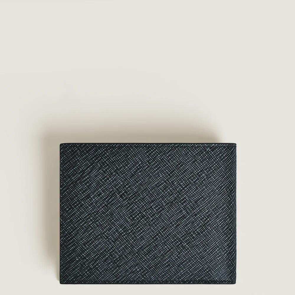 Montblanc - Portafoglio Sartorial - Pelle - Blu/Nero