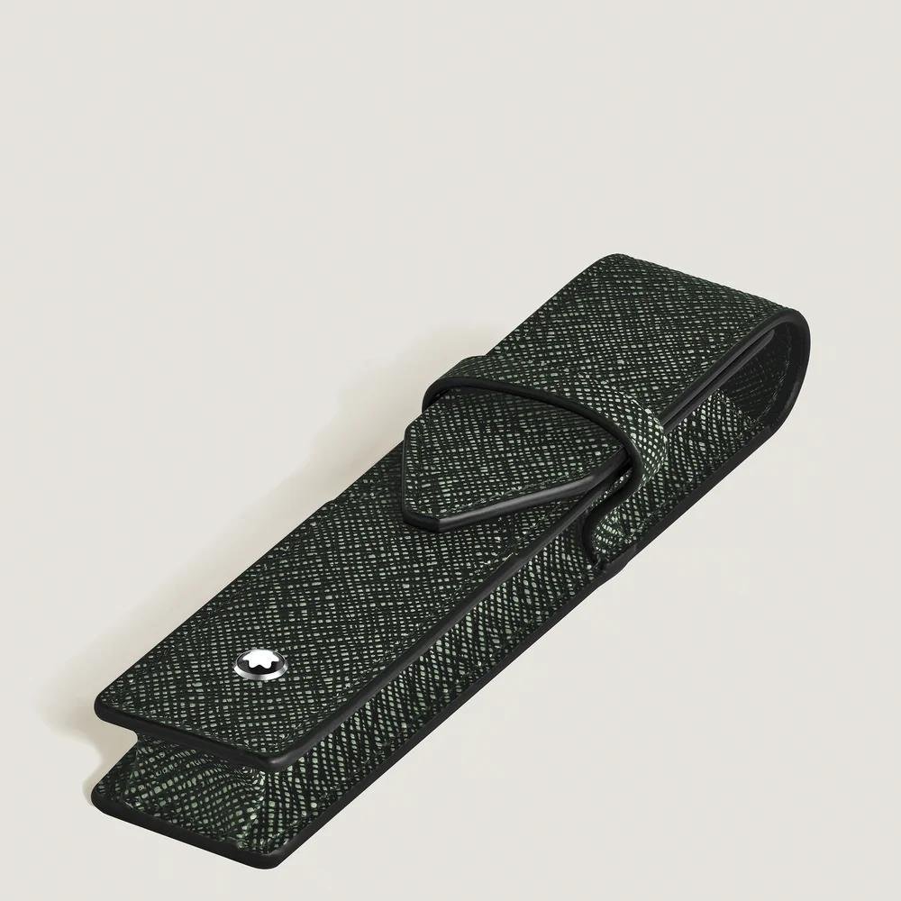 Montblanc - Astuccio Sartorial - Pelle - Kaki
