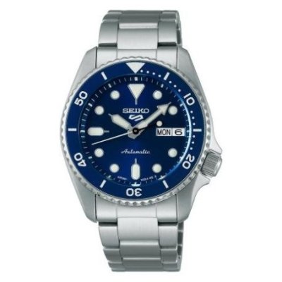 Seiko - Orologio 5 Automatico - Blu - Acciaio