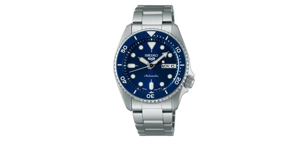 Seiko - Orologio 5 Automatico - Blu - Acciaio