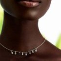 Rosato - Collana Corta - Argento - Cubic Zirconia