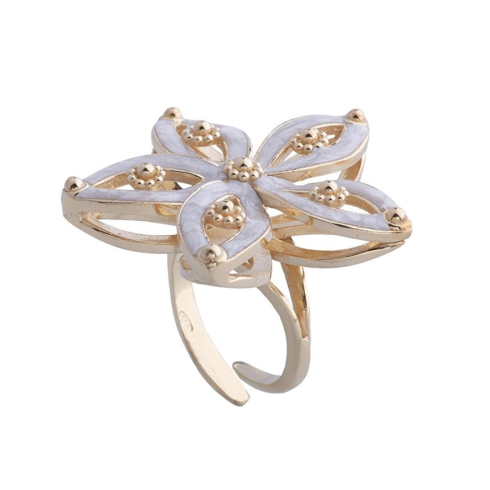 Spadafora - Anello Royale - Argento - Perle