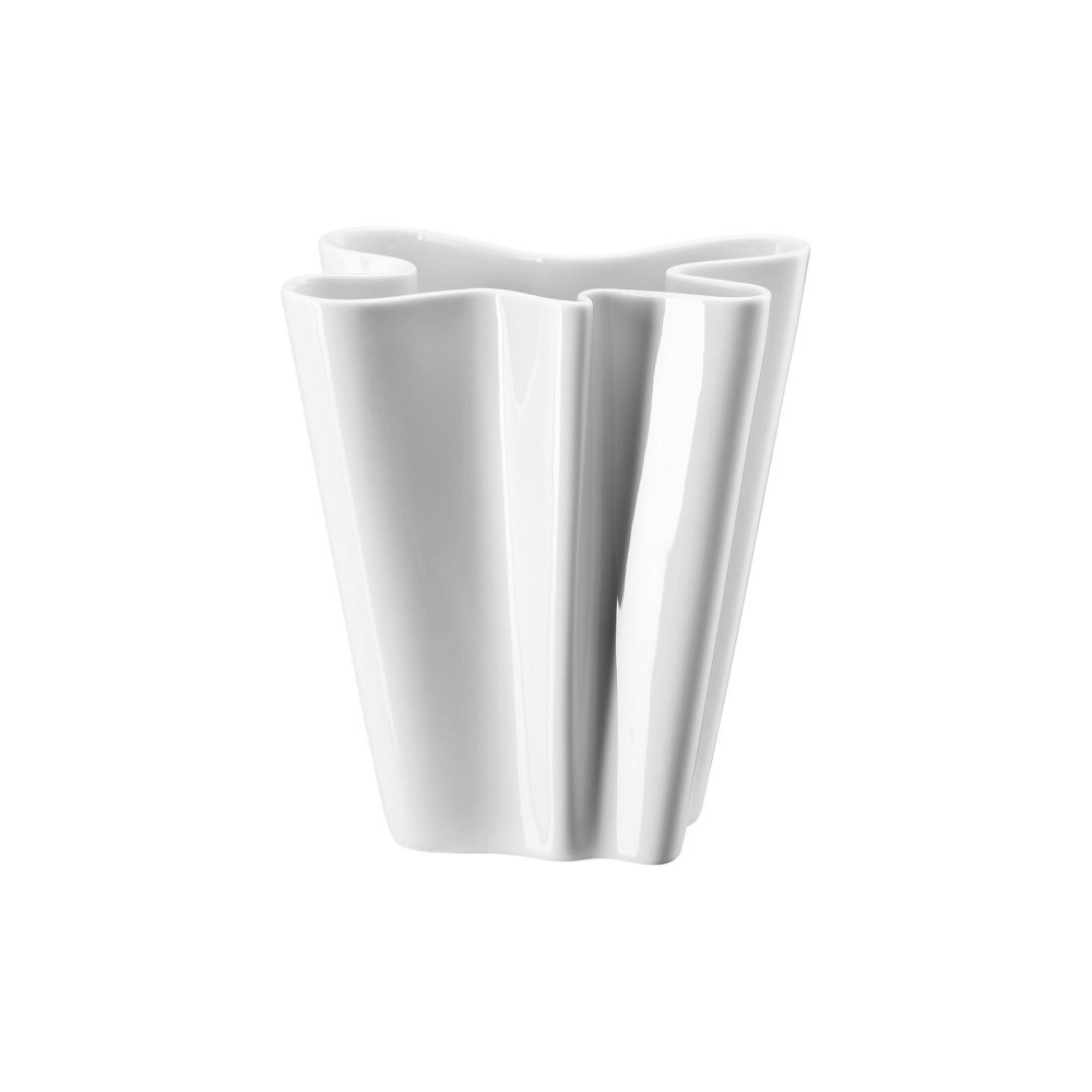 Rosenthal - Vaso Flux Weiss - Porcellana - 20 Cm