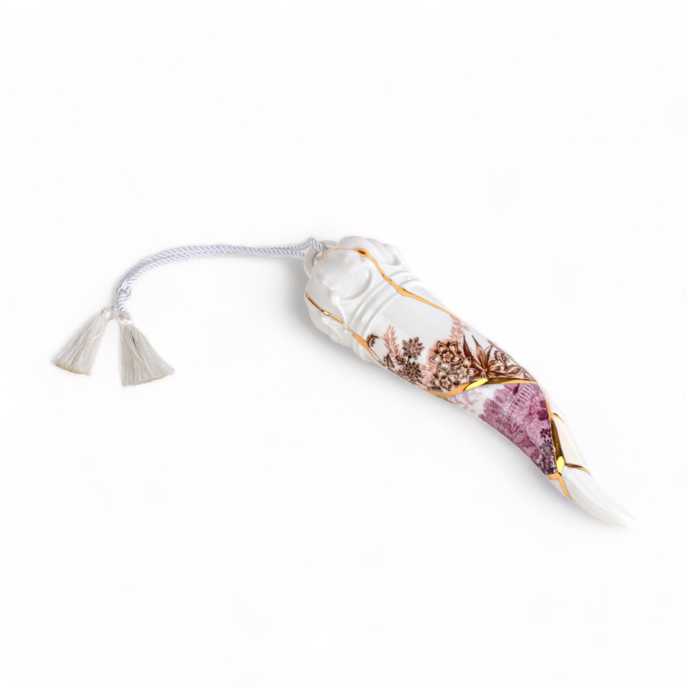 Seletti - Kintsugy Lucky Horn - Corno Decorativo - Oro