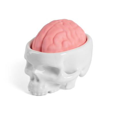 Seletti - Porta Sapone Brain Wash - White