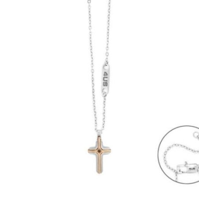 4Us Cesare Paciotti - Collana Croce - Elegante