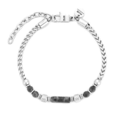 4Us Cesare Paciotti - Bracciale Pietre Nere