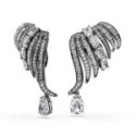 Swarovski - Orecchini Ear Cuff - Placcato Rutenio