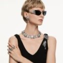 Swarovski - Orecchini Ear Cuff - Placcato Rutenio