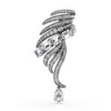 Swarovski - Spilla The Vienna Collection - Cristalli - Bianca