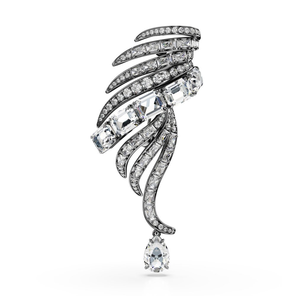 Swarovski - Spilla The Vienna Collection - Cristalli - Bianca