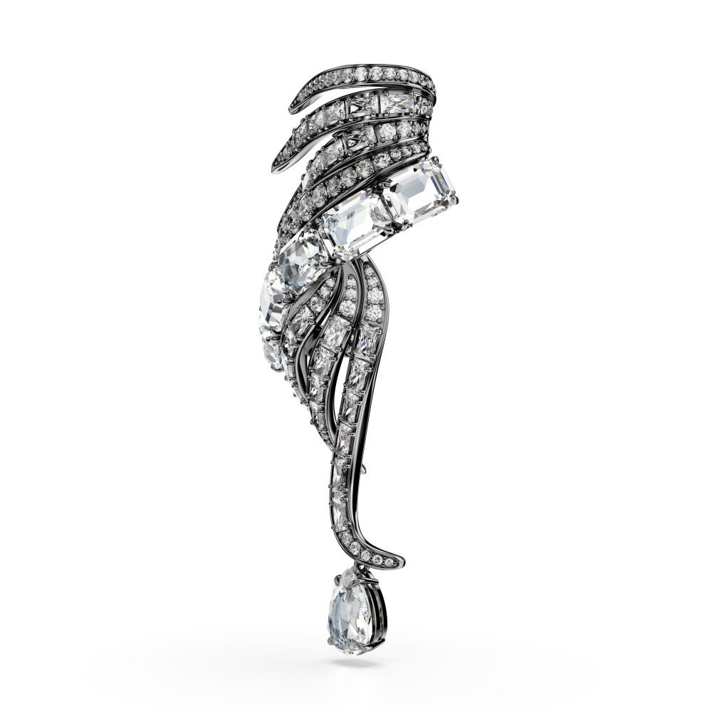 Swarovski - Spilla The Vienna Collection - Cristalli - Bianca