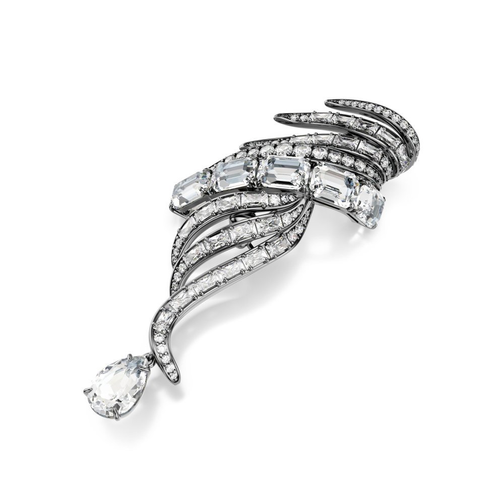 Swarovski - Spilla The Vienna Collection - Cristalli - Bianca