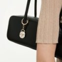 Swarovski - Portachiavi Lucchetto - Cristalli - Oro