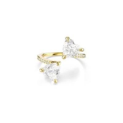 Swarovski - Anello Aperto Mesmera - Cristalli - Bianco