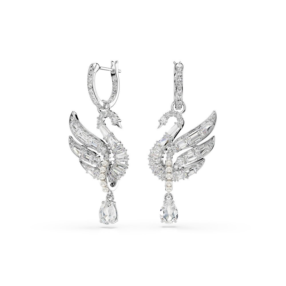 Swarovski - Orecchini Swan - Eleganti - Cristalli