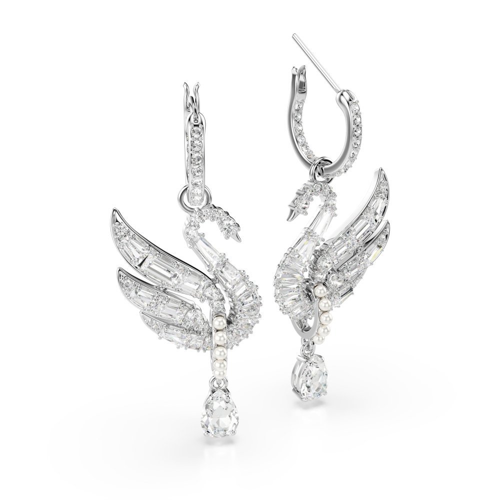 Swarovski - Orecchini Swan - Eleganti - Cristalli