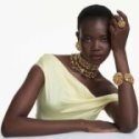 Swarovski - Orecchini A Clip Gema - Cristalli - Giallo