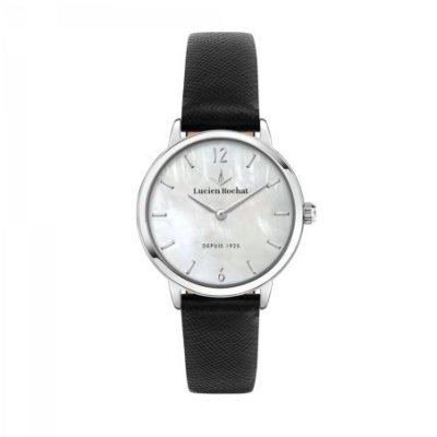 Lucien Rochat - Just Time Donna - Acciaio, Pelle